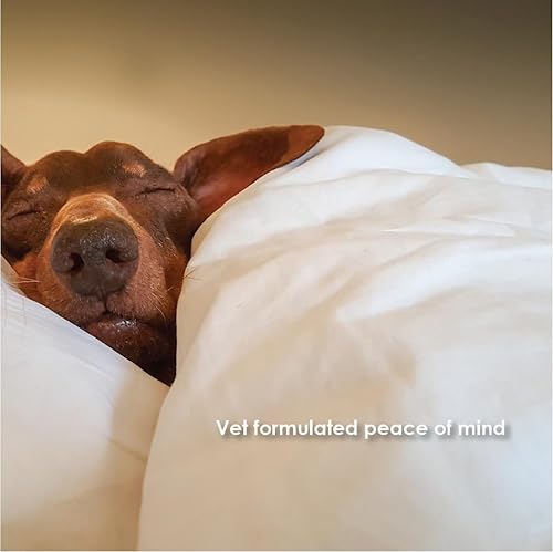 Vista 11 de TranQuil-Tabs para perros – Contiene manzanilla, L-triptófano y melatonina – Alivia el estrés y la tensión – Alivia la ansiedad de viaje