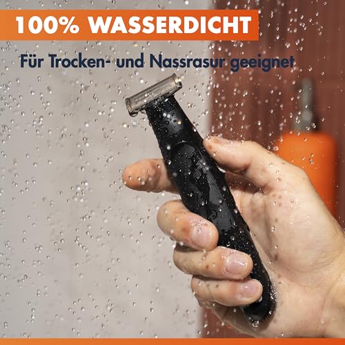Gillette Fusion One Hybrid Rasierer Herren Elektrisch, Schwarz – Ansicht 6