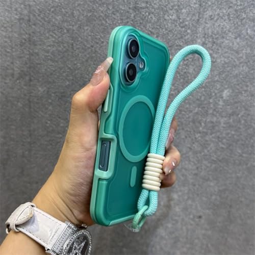 Étui double couleur avec dragonne pour iPhone 14 13 Pro Max en voyage