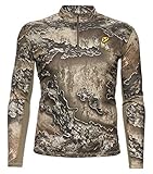 SCENTBLOCKER Scent Blocker Angatec Long Sleeve 1/4 Zip Performance Shirt Mens Hunting Clothes (RT...