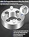 ECCPP 4PCS 4 Lug 50mm Wheel Spacers Adapters 4x110 to 4x137 2