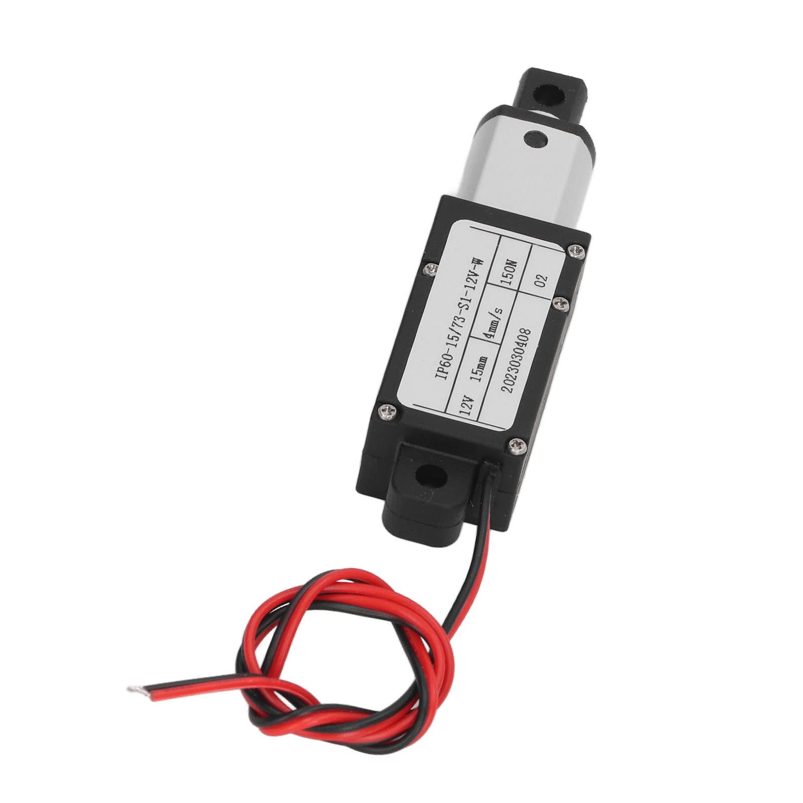 Mini Electric Linear Actuator 12V, 64N 15 Mm/s Small Linear Actuator with Mounting Brackets, IP54 Waterproof Motion Actuator for Home Automation (10mm Mini Electric Linear Actuator 12V, 64N 15 Mm/s Small Linear Actuator with Mounting Brackets, IP54 Waterproof Motion Actuator for Home Automation (10mm
