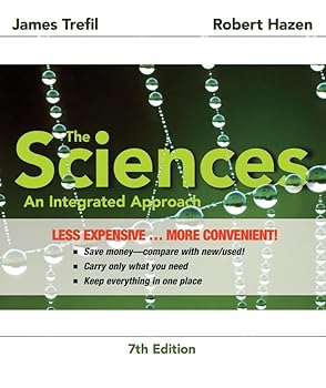 Loose Leaf The Sciences: An Integrated Approach 7e Binder Ready Version + WileyPLUS Registration Card Book