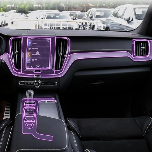 Film PPF anti-rayures pour écran LCD de Volvo XC60 protecteur transparent tactile