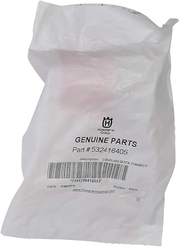 Miniatura 2 de Husqvarna Group Genuine Service Part Reemplazo Puerto de lavado Acoplamiento de conexión rápida, 532416405