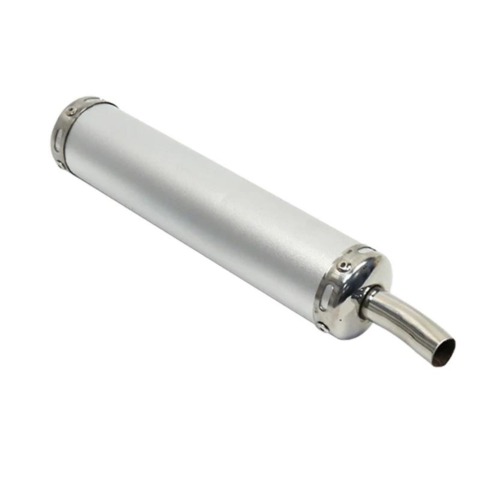 Escape Moto para Suzuki 290mm silenciador de Escape para Motocicleta Tubo de Escape Tubo Trasero silenciador Motocross Dirt Pit Street Bike Scooter Moto Silenciador