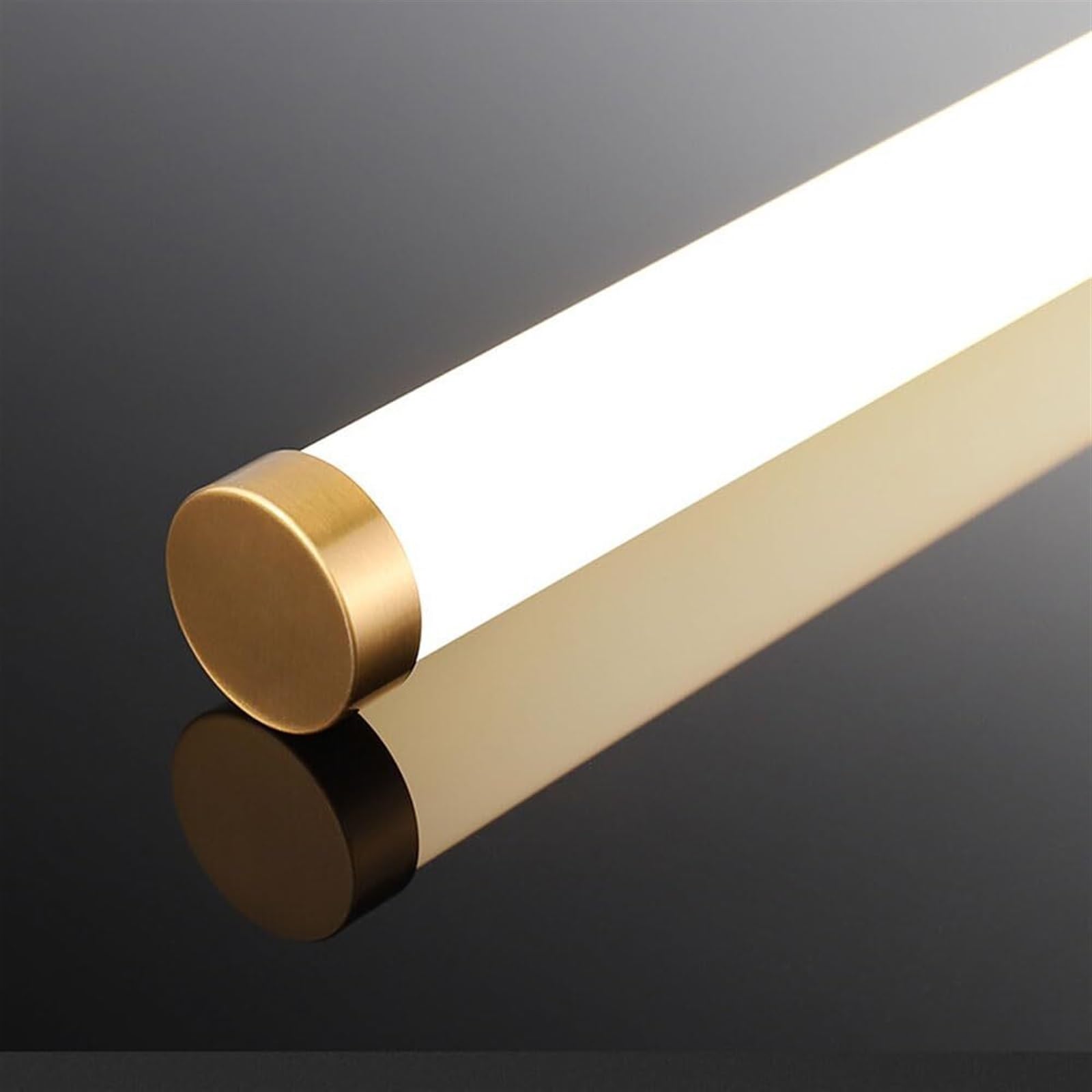 HLTYGWX Kinkiety Kinkiety Liniowy kinkiet LED Akrylowy klosz Kinkiet LED Możliwość przyciemniania Kinkiet ścienny Łazienka Vanity Light do kuchni Salon Przedpokój Szafka Ganek-69cm(69cm)