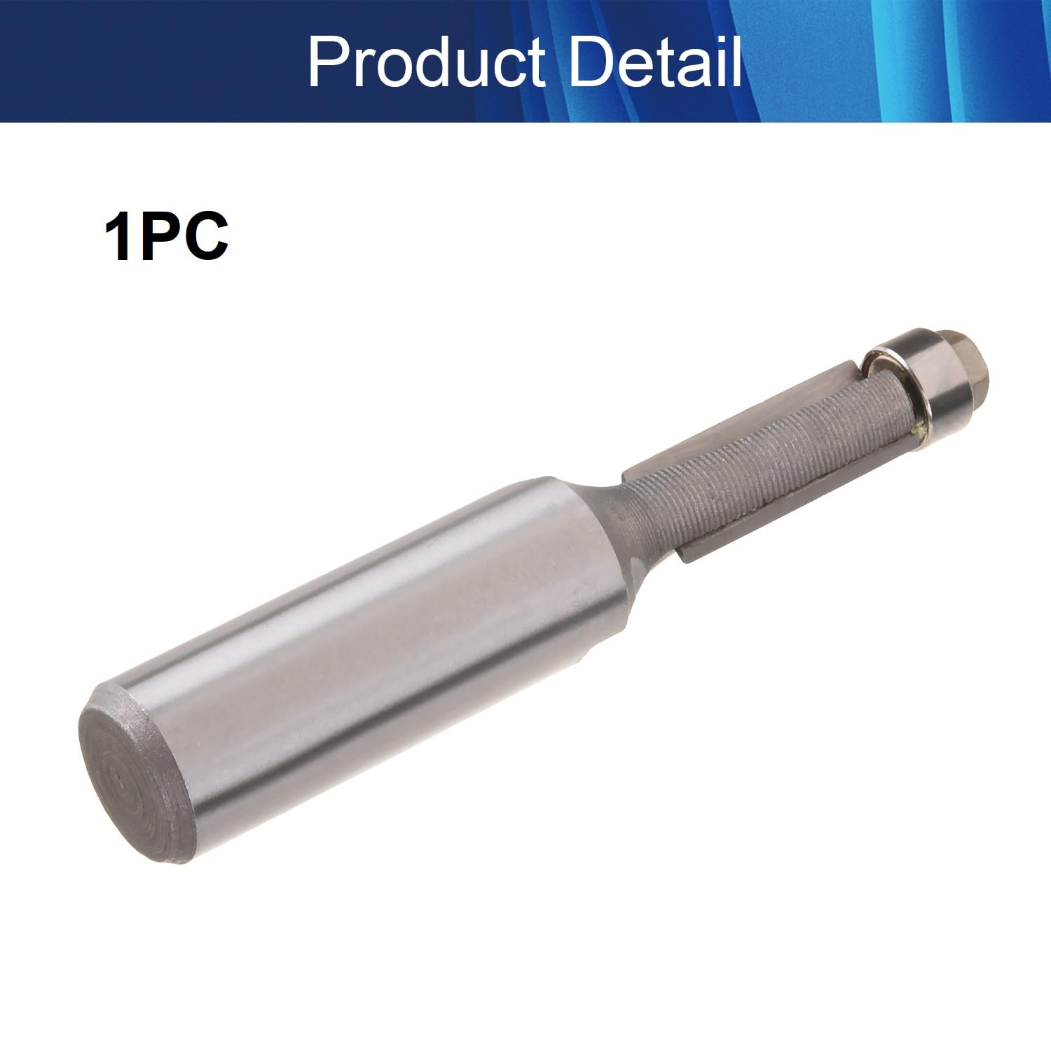 Wenheww Flush Trim Router Bit, 1/2 Inch Shank x 5/16 Inch Cutting Diameter, Premium Carbide Flush Straight Cut Trim Router Bit for Woodworking Milling Cutter Tool, 1Pc Random Color