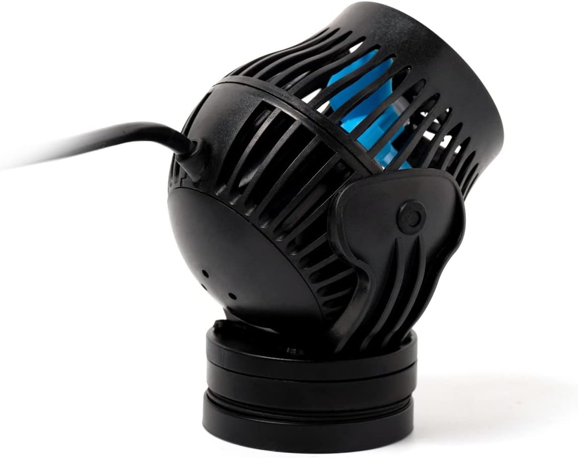 Rear view of the Jebao EOW Smart Wave Maker pump, showing the mounting mechanism.