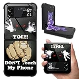 ANLUN STORE Case, Galaxy Z flip 3 5G, Shockproof TPU Bumper, Boys Man Pattern, Compatible Phone Case, Colorful Print, Raised Camera & Screen Protection