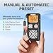 PRUNUS J-988 Pocket AM FM Radio Portable Personal Mini Radio with Digital Tuning LCD Display and Back Clip, Rechargeable Pocket Radio with Earphone and SD Card Player for Walking, Jogging