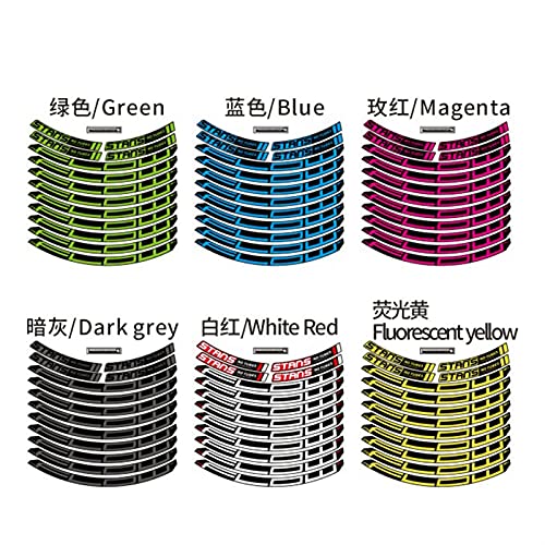 BUSEB Adesivi for Ruote in Bicicletta No-Tubes