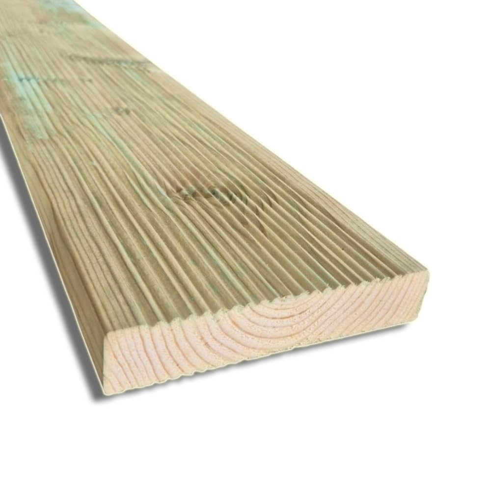 Sunwood Plataforma suelo madera exterior impregnado 200 cm – 20,30 m²