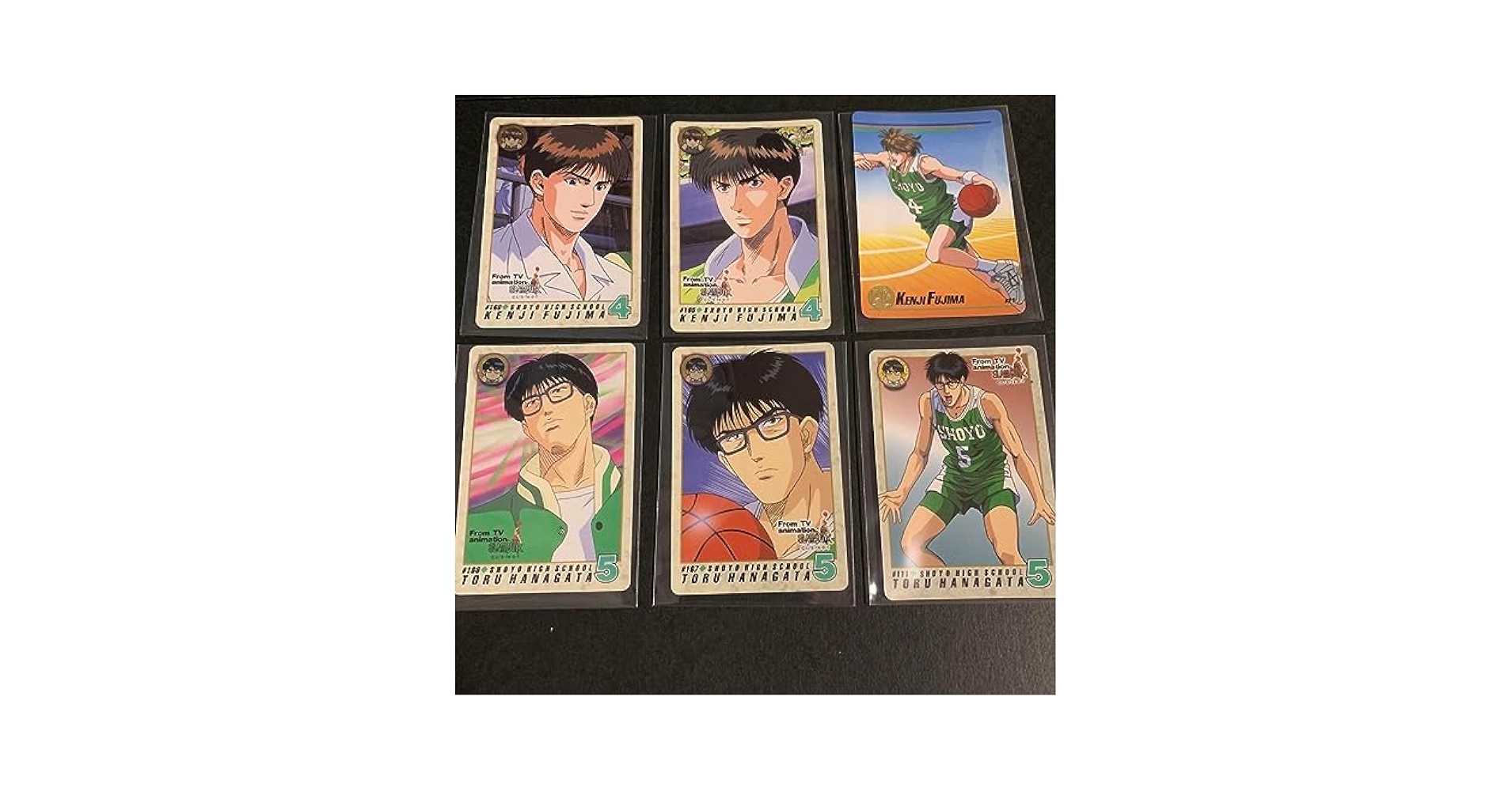 【カードダス】スラムダンクカード　[136枚セット］ Amazon.co.jp: スラムダンク カードダス 翔陽高校 藤真 花形 6枚