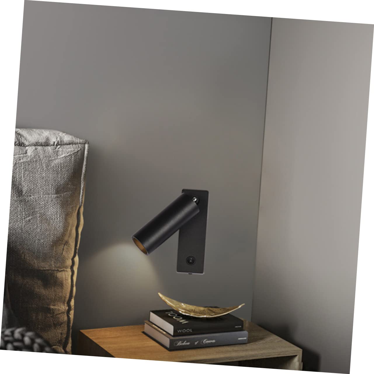 Luz De Lectura Led Para Pared Foco De Pared Giratorio Para Cabecera Dormitorio Mesita De Noche Para Cama