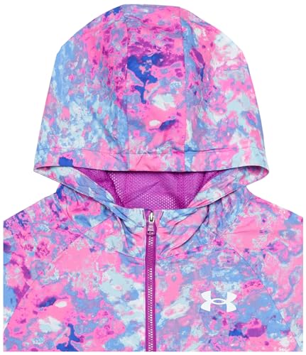 Under Armour Girls' Woven Full-Zip Jacket3