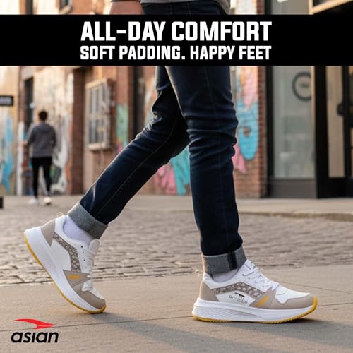 Image of ASIAN Adventure-56 Kids Running Shoes | Stylish Sports Sneakers with Memory Foam, Breathable Mesh Shoes | Anti-Slip Grip Sole for Daily Use, School & Travel