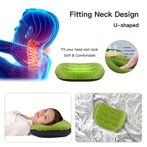 MSDADA Cuscino Gonfiabile Campeggio, Ultraleggeri