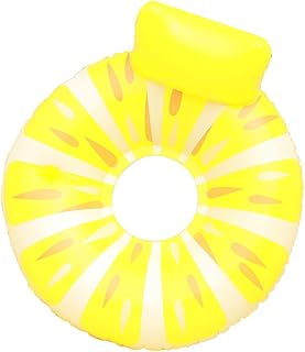 Yardenfun Linha Flutuante Sofá Chaise Brinquedos Infantis Infláveis Piscina Infantil Anel De Natação Anel De Pescoço Festa Piscina Tubo Interno Anel De Natação Anel De Natação Anel De