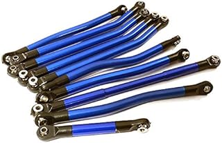 Integy RC Model C28336BLUE Alloy Machined Linkage Set w/Ball Ends for Redcat Everest Gen7 Pro