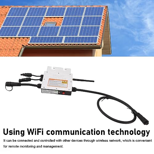 Inversor conectado a la red de 350W WiFi para panel solar doméstico 2