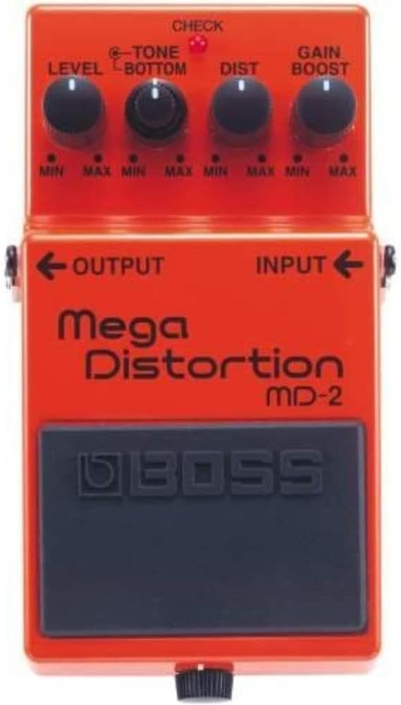 Md-2 Mega Distortion; Extreme, Low-End Distortion for Modern Metal And Hard Rock