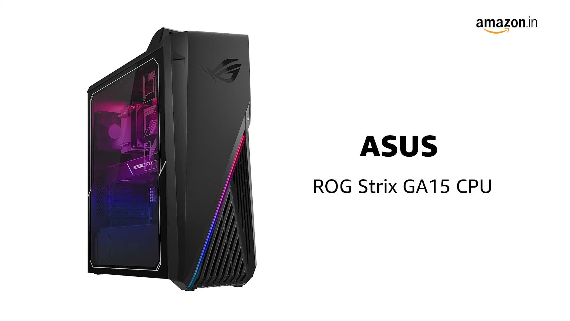 ASUS ROG Strix GA15, 8 Core AMD Ryzen 7 5800X 5th Gen Gaming