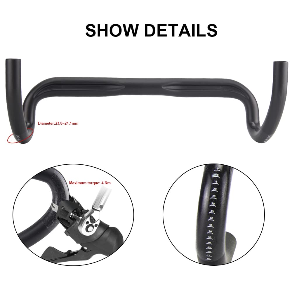 RXL SL cintre vélo route carbone 31 8 guidon velo de route carbone routage externe drop cintre velo UD mat 420mm