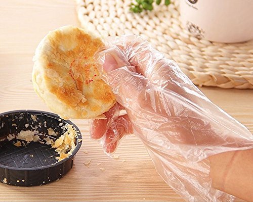 plastic food prep gloves