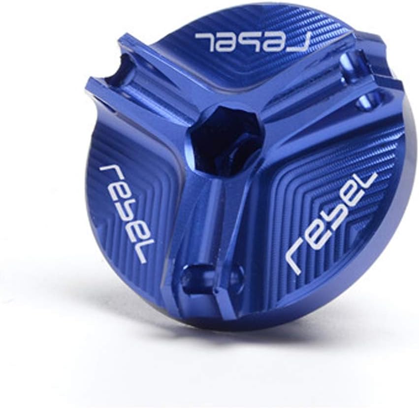 Blue Engraved Engine Magnetic Oil Drain Plug Bolt for Honda Rebel CMX 300 500 2017-2018