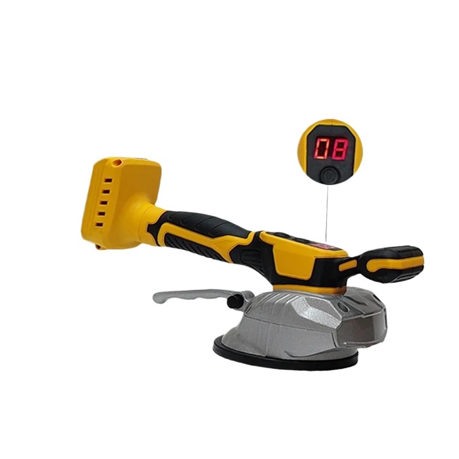 Fliesenlermaschine, 8 Gän, hohe Ladekapazität, Vibrationswerkzeug for Verlen von Wand- und Bodenfliesen, passend for 18-V-Batterien