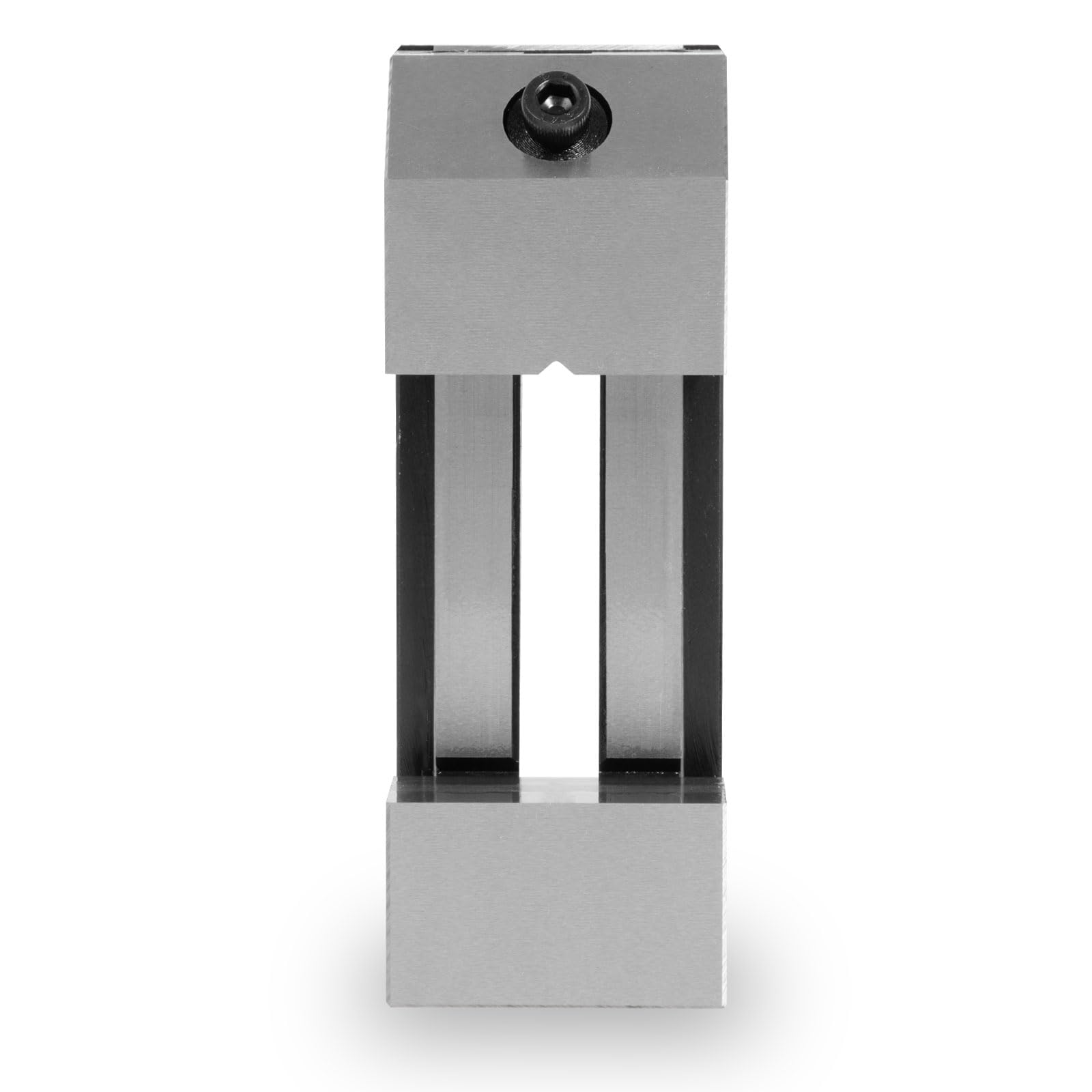 EBERTH Etau de précision à basse tension, largeur des mors 50mm, force de serrage maximale 65mm, hauteur des mors 25mm, en acier robuste, professionnel, pour divers travaux, étau d'atelier