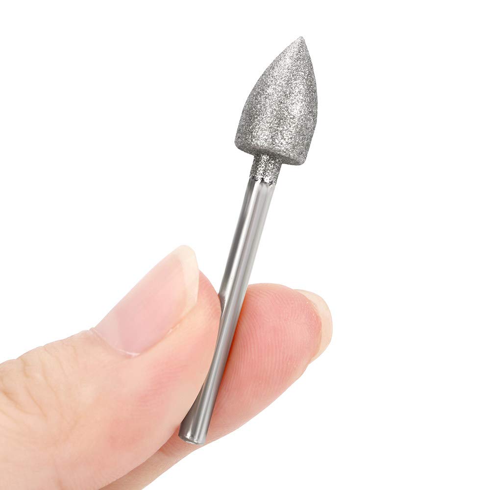 Lot De 22 Têtes De Meulage Caoutchouc Pour Dremel - Polissage Ébavurage Métal Pierre Verre
