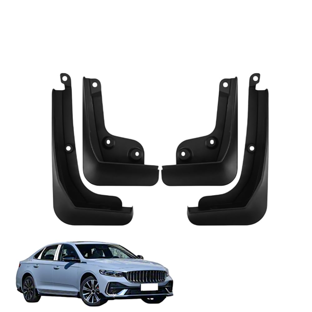 AMHVMU 4pcs Mud Flaps for Geely Preface 2026