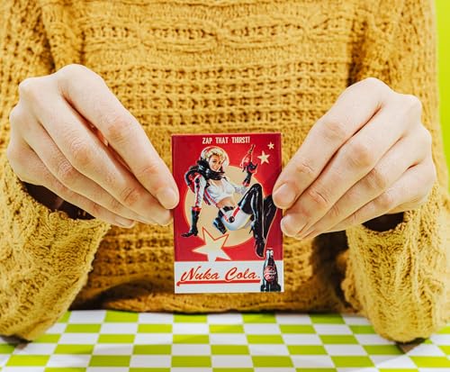 Imán decorativo redondo Nuka-Cola 4 pulgadas miniatura 3