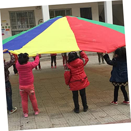 INOOMP 5 Peças Jogos Guarda-Chuva Colorido Playground Atividades Tenda Jogo Brinquedos Ao Ar Livre P