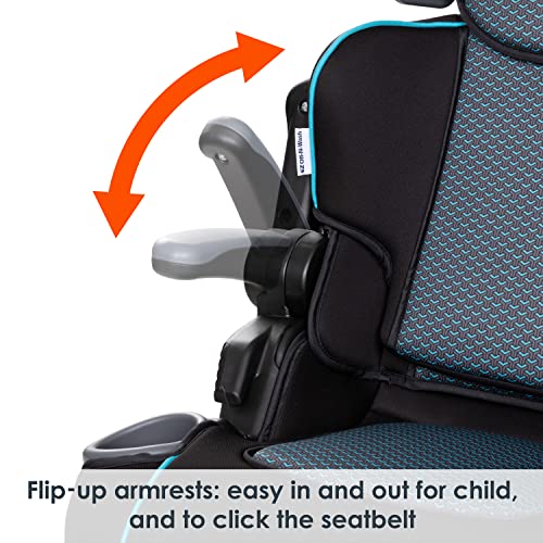 Baby Trend Protect 2-in-1 Folding Belt-Positioning Booster Seat, Aqua Tech - image 9