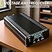 ATU-130 Antenna Tuner, 1.8-50MHz HAM Radio Antenna Tuner, 200W Micro Shortwave Automatic Antenna Tuner for Home Vehicle Field Radio Use, 10-15VDC OLED Display