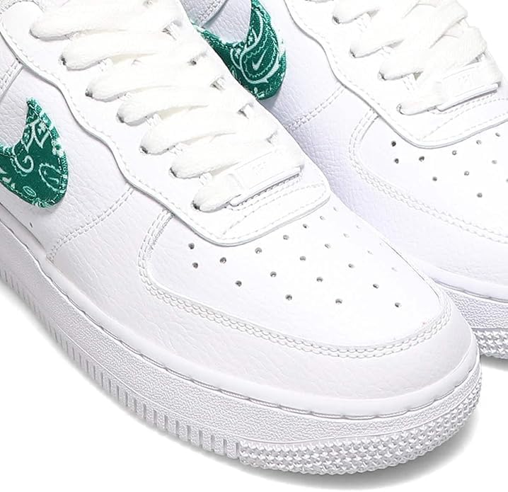 Amazon | [ナイキ] WMNS AIR FORCE 1 07 ESSENTIALS WHITE GREEN
