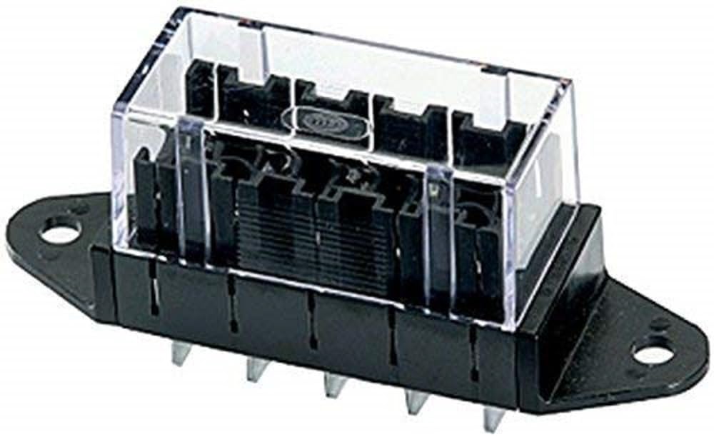 HELLA 8JD 005 993-002 Fuse Box - 5-pin connector - ATO - 30A - Plug: Blade Terminal - Plug: 10 x axial 6,3x0,8