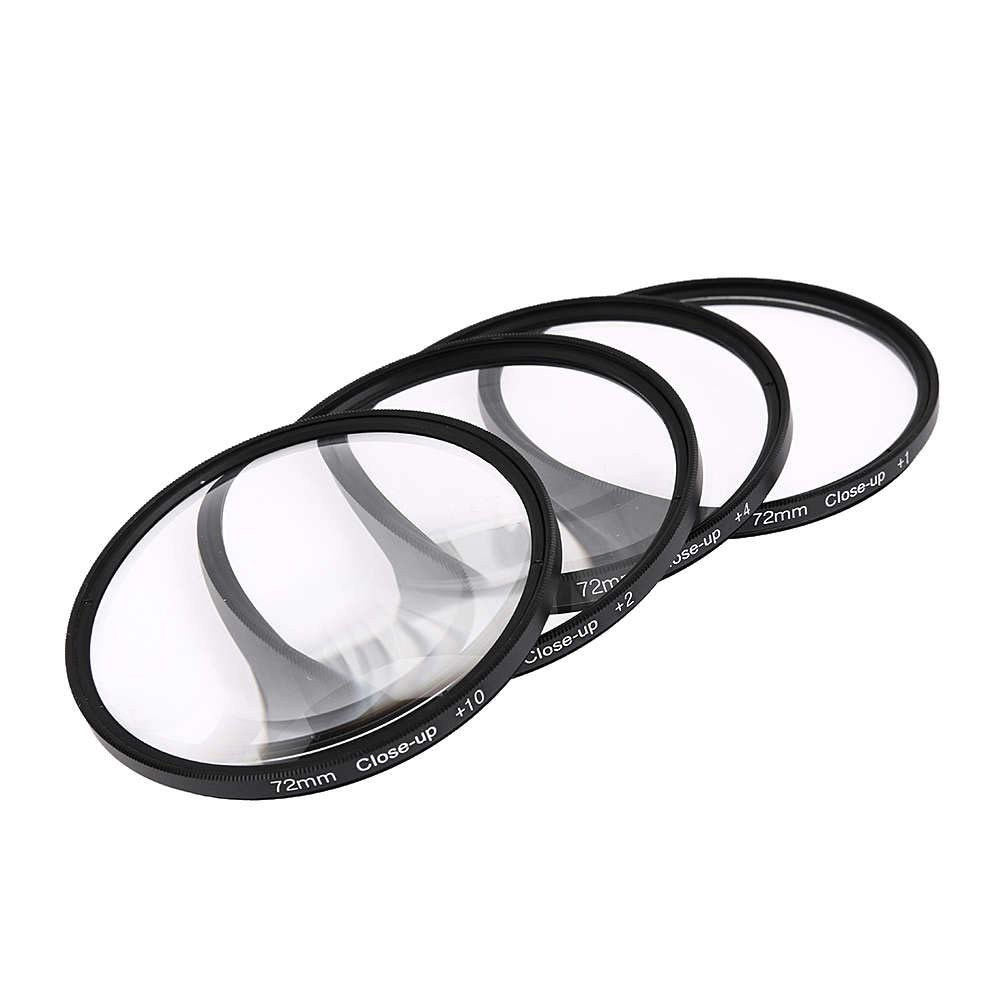 Hanumex 72 MM Professional +1+2+3+4 Macro Close Up Lens Filter for Sony Nikon Canon EOS DSLR d5200 d3300 d3100 d5100 D7200