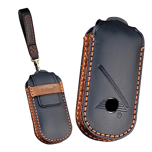 Étui de clé en cuir pour Mini Cooper Countryman KUNIO protection luxe noir