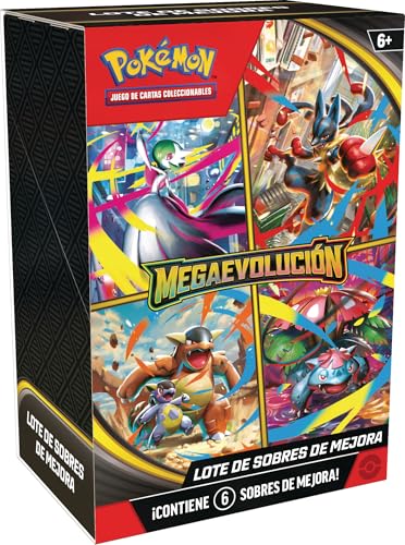 Pokémon: Lote de Sobres de Mejora de Megaevolución de...