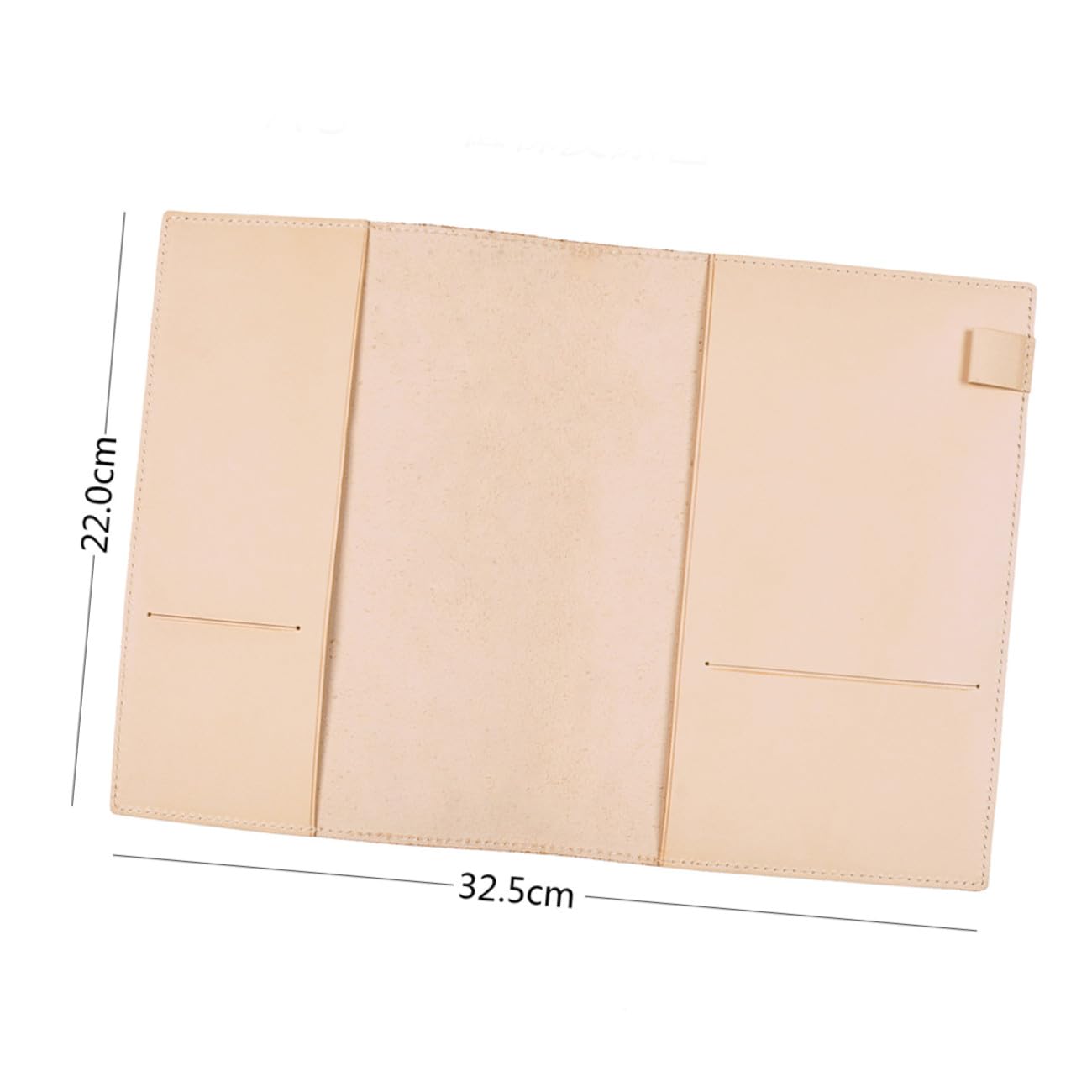 Funda de Cuero para Cuaderno A6 Soporte para Bolígrafo y Ranuras, Cubierta Protectora para Oficina y Papelería, Estilo Vintage