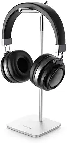 UGREEN Suporte de fone de ouvido para jogos de alumínio suporte de fone de ouvido compatível com Sennheiser PXC 550 Sony MDR-1000X Bose QC35 Beats solo3 AKG K612 Audio-Technica