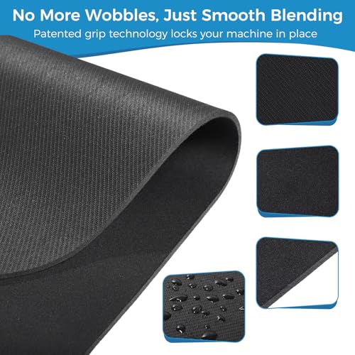 Image of Sliding Pad Compatible with Ninja Slushie Machine FS301 /FS300 - Non-Slip Mat & Smooth Move Accessory | Effortless Repositioning & Desktop Protection | 18.1 inchx6.7 inch Perfect Fit