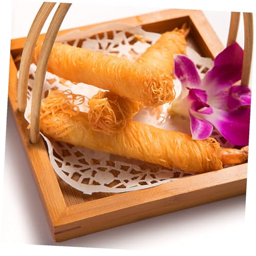 Plato para sushi pequeño con mango estilo japonés miniatura 4