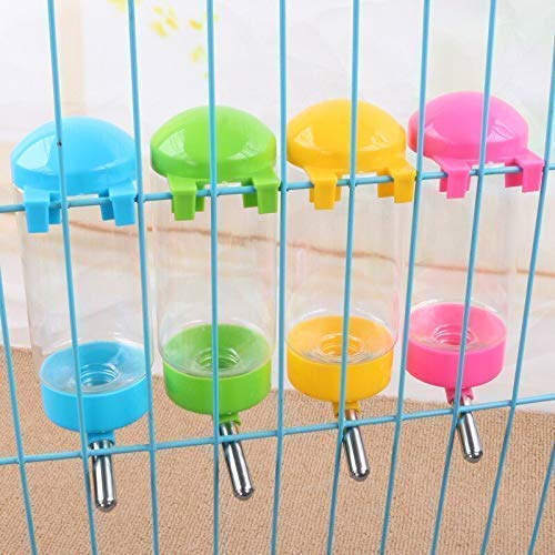 Image of Woofy Pet Automatic 500 ML Drinking Water Feeder Bottle for Cat Dog Rabbit Hamster Gerbil (Pack of 1) - Blue