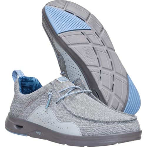 Image of HEYDUDE Men's Wally Hey2O Mesh Slip On Shoes | Lightweight Comfort for Beach Days, Travel and Everyday Wear