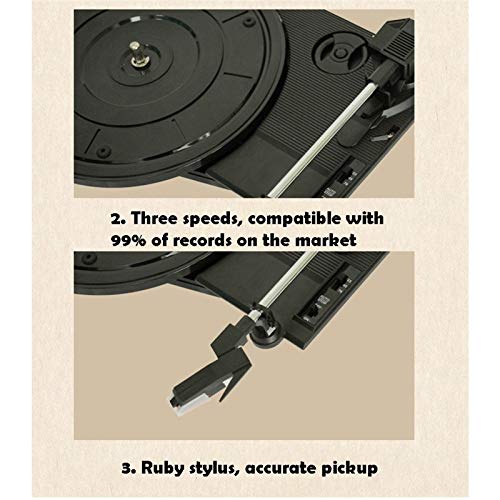 Tourne Disque des Haut-parleurs Intégrés, Une Platine Vinyle Bluetooth for Le Lecteur D’enregistrement De Vinyle… - Les Beatles, Paul McCartney, John Lennon, RIngo Starr, George Harrison Tourne Disque des Haut-parleurs Intégrés, Une Platine Vinyle Bluetooth for Le Lecteur D'enregistrement De Vinyle… – Image 3